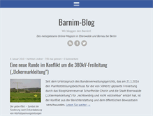 Tablet Screenshot of bar-blog.de